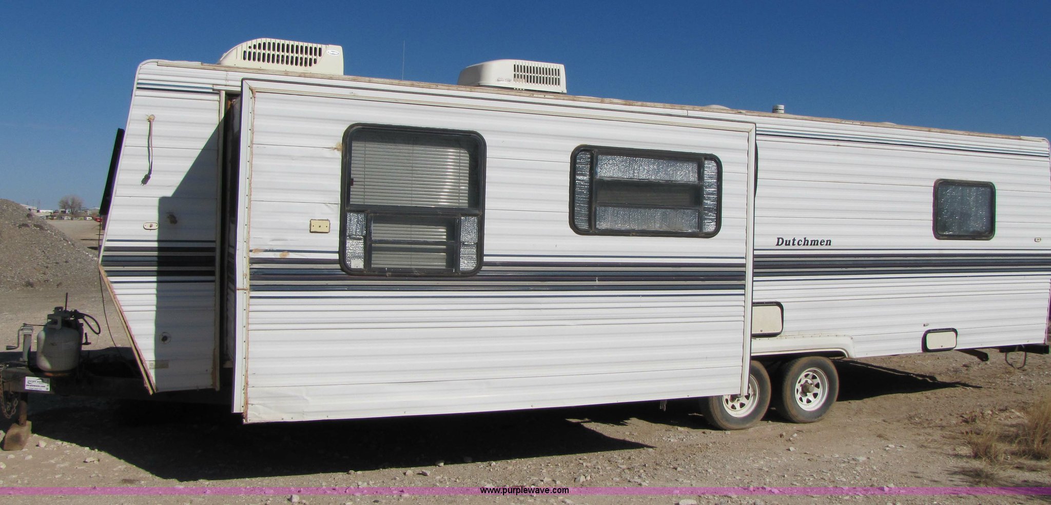 1996 Dutchmen 33 Travel Trailer In Shattuck Ok Item B2195 Sold Purple Wave