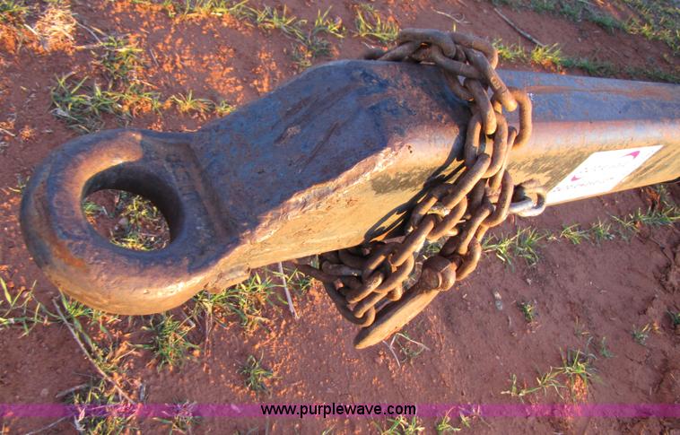 image for item B2200 A-frame shop built expandable combine trailer