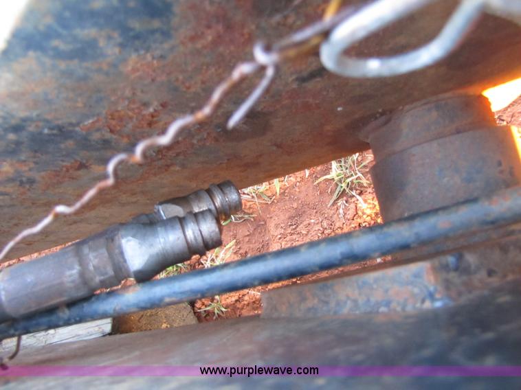 image for item B2200 A-frame shop built expandable combine trailer