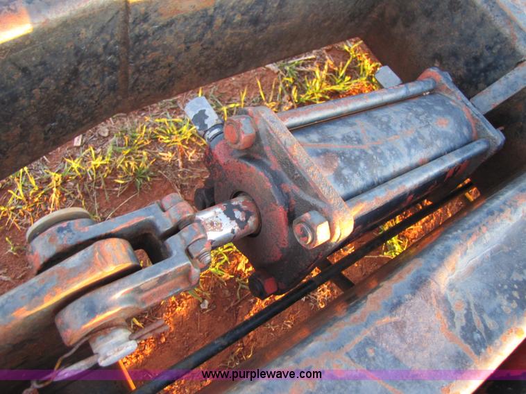 image for item B2200 A-frame shop built expandable combine trailer