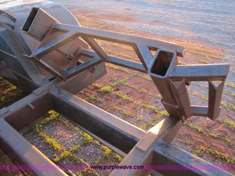 image for item B2200 A-frame shop built expandable combine trailer