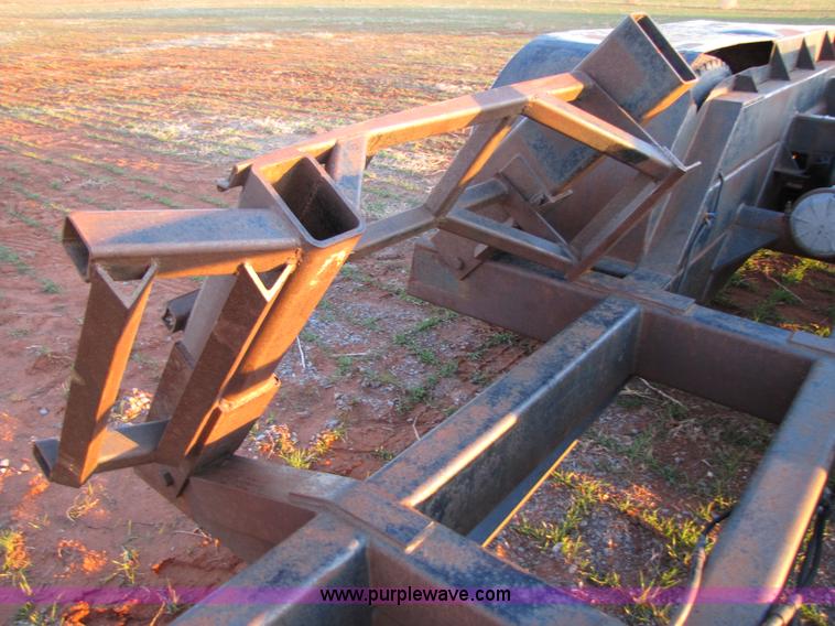 image for item B2200 A-frame shop built expandable combine trailer