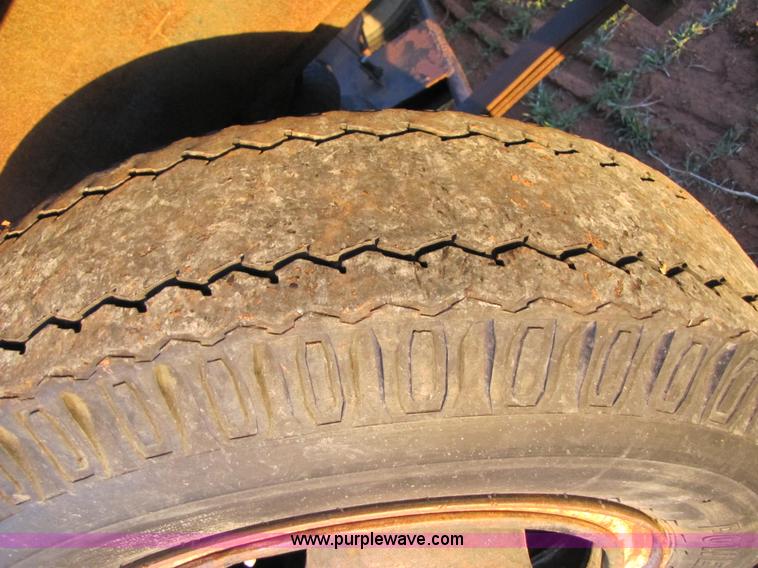 image for item B2200 A-frame shop built expandable combine trailer