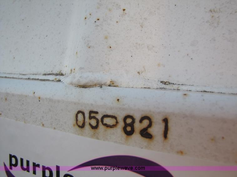 image for item B2201 2005 shop built 28' double hopper grain trailer