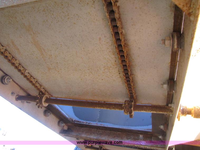 image for item B2201 2005 shop built 28' double hopper grain trailer