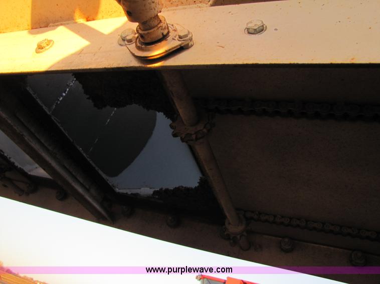 image for item B2201 2005 shop built 28' double hopper grain trailer