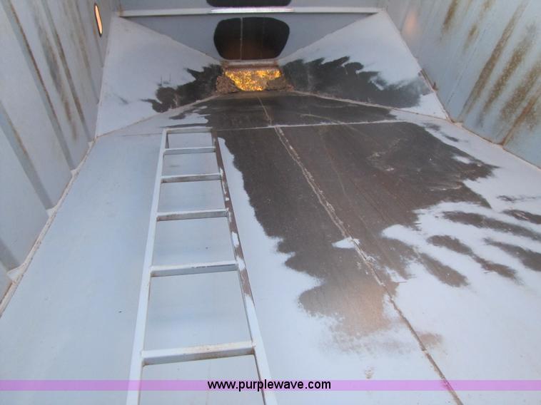 image for item B2201 2005 shop built 28' double hopper grain trailer