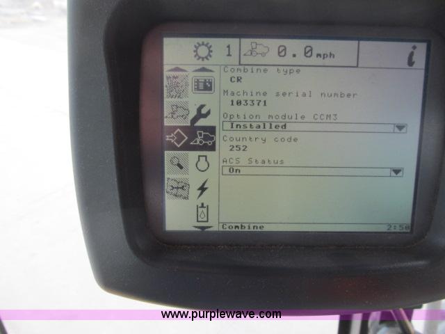 image for item B5093 2006 New Holland CR970 twin rotor combine