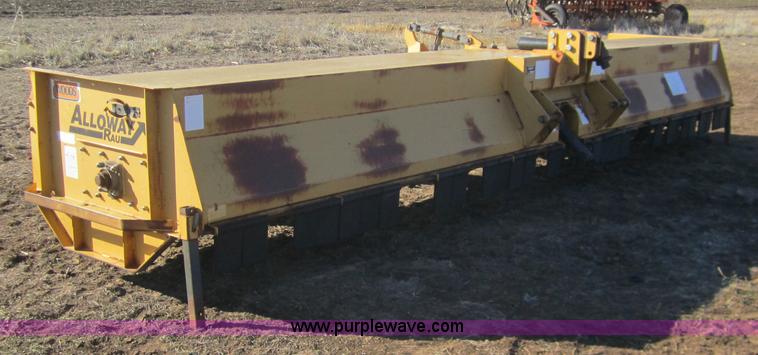 image for item B5598 Alloway 20' flail shredder