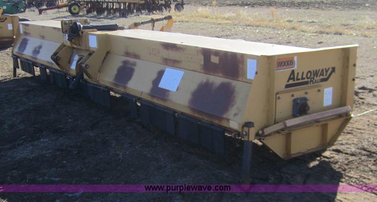 image for item B5598 Alloway 20' flail shredder