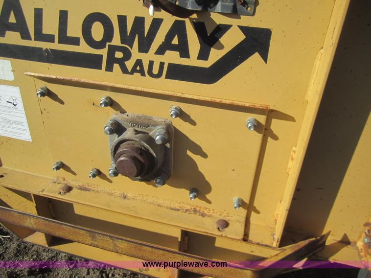 image for item B5598 Alloway 20' flail shredder