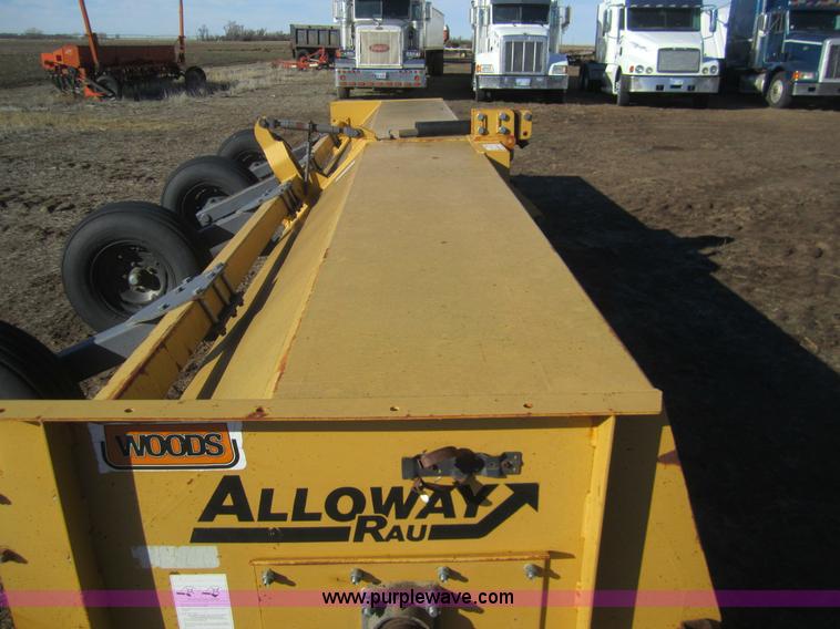 image for item B5598 Alloway 20' flail shredder