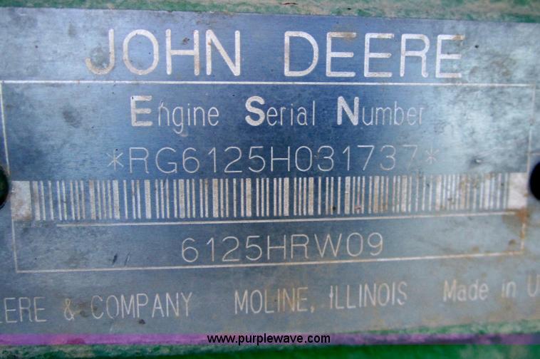 image for item B5614 2001 John Deere 9400 4WD tractor