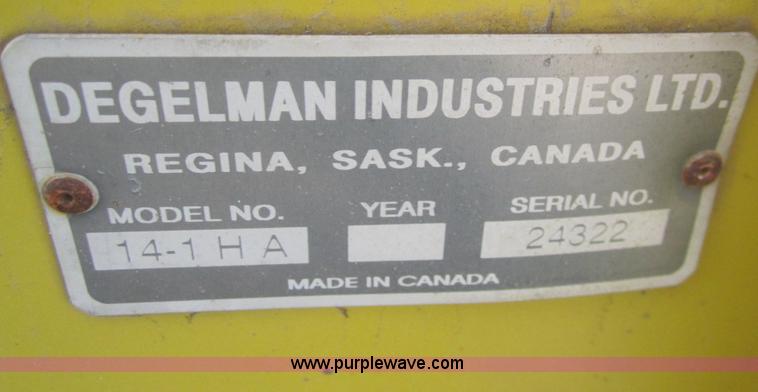 image for item B5617 Degelman 6900 four-way blade