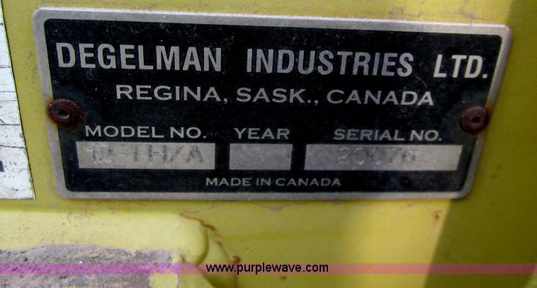 image for item B5618 Degelman 6900 12-1HA four-way blade