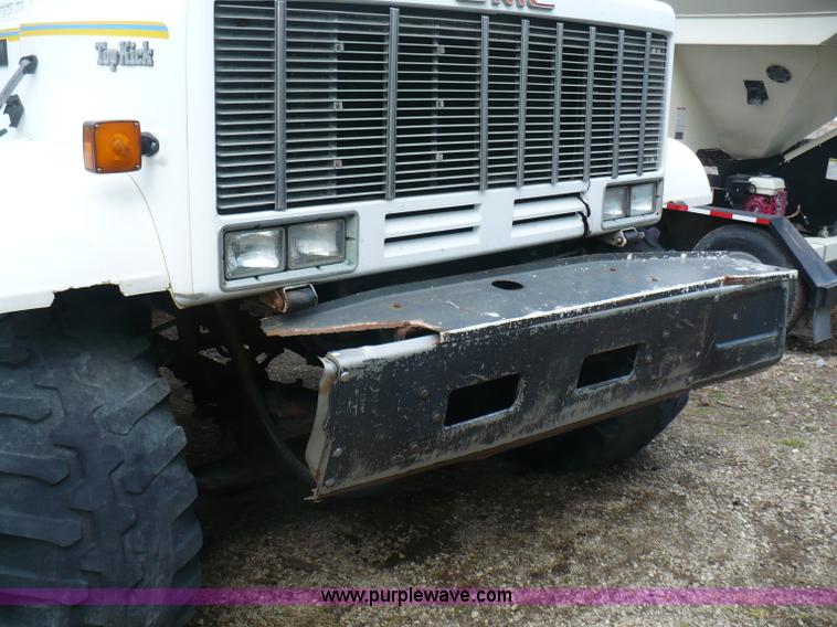 image for item C5974 1984 GMC Topkick 7000 sprayer truck