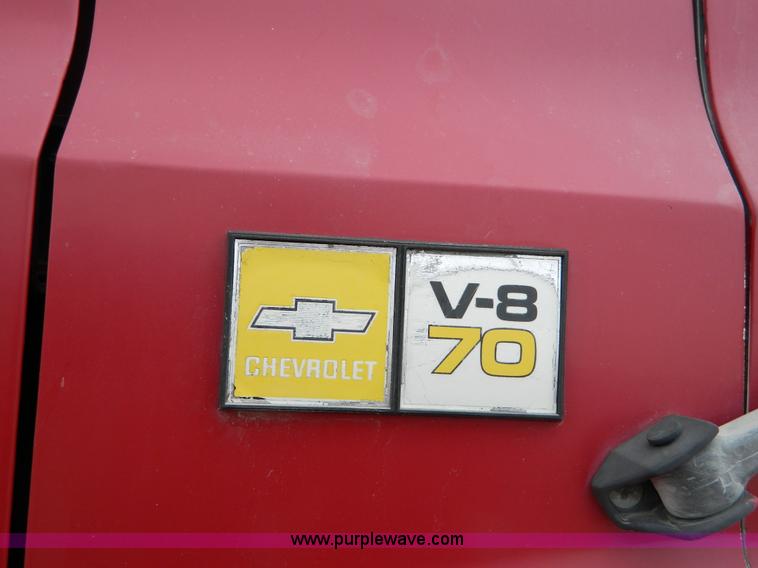 image for item D8743 1980 Chevrolet C70 dump truck