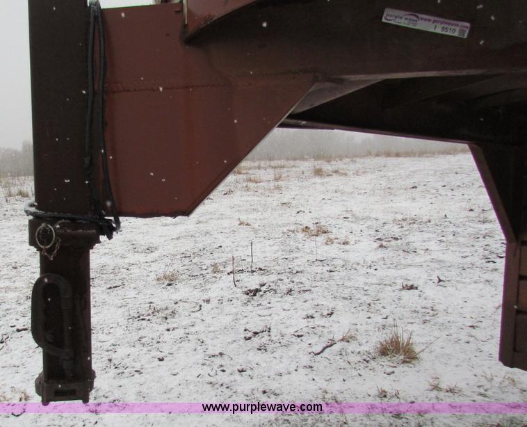 image for item I9510 1977 Hale stock trailer