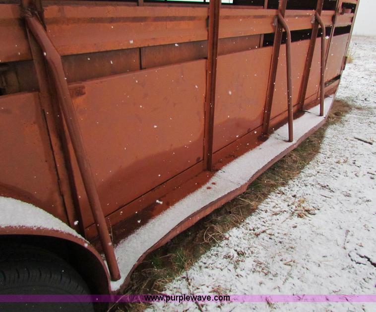 image for item I9510 1977 Hale stock trailer