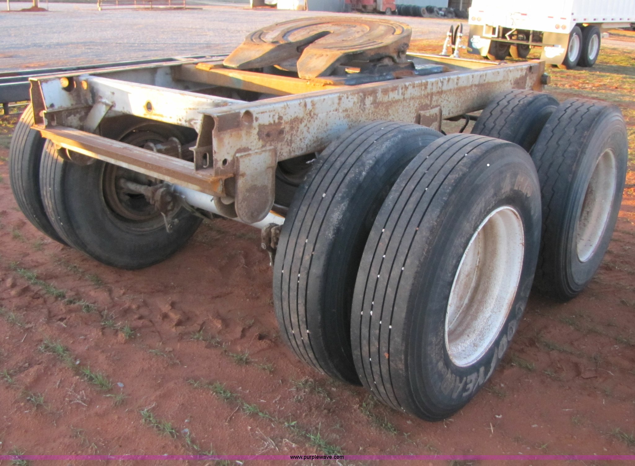 Dual tandem axle converter dolly in Elk City, OK Item B2202 sold