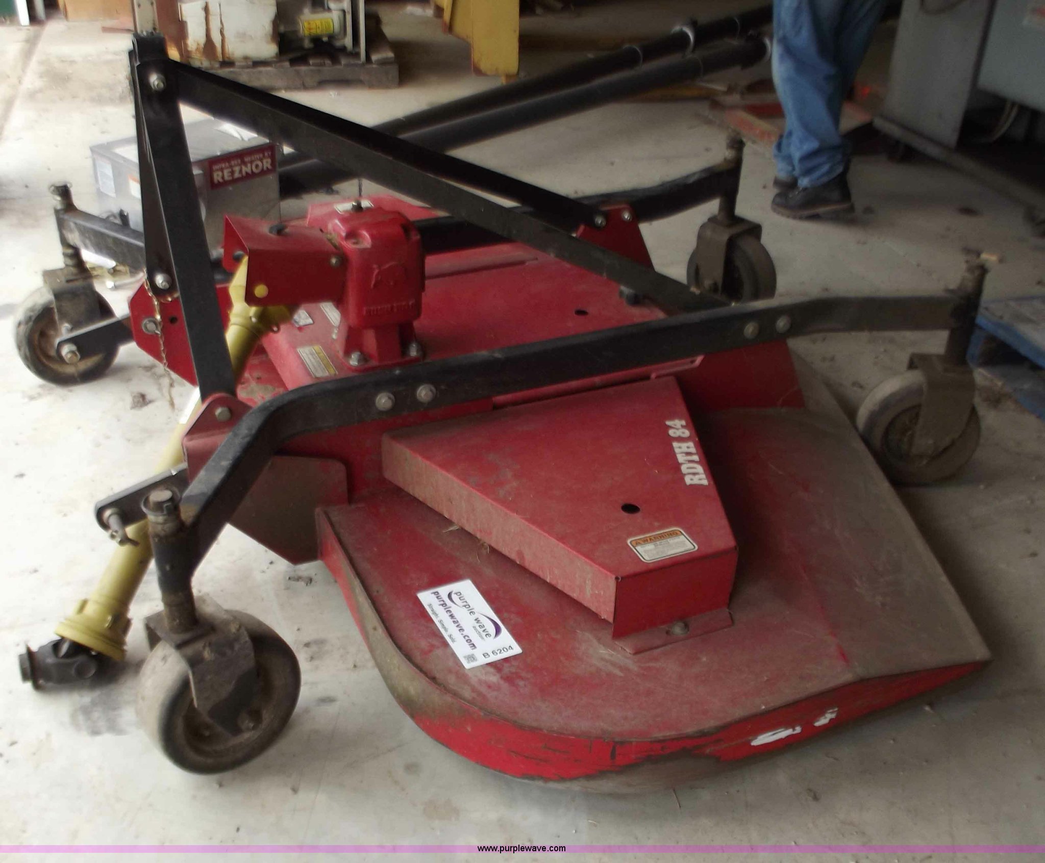Bush Hog RDTH84 84" finish mower in Odessa, MO Item B6204 sold