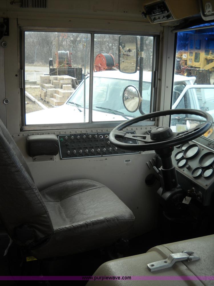 image for item A1843 1993 Blue Bird All American school bus