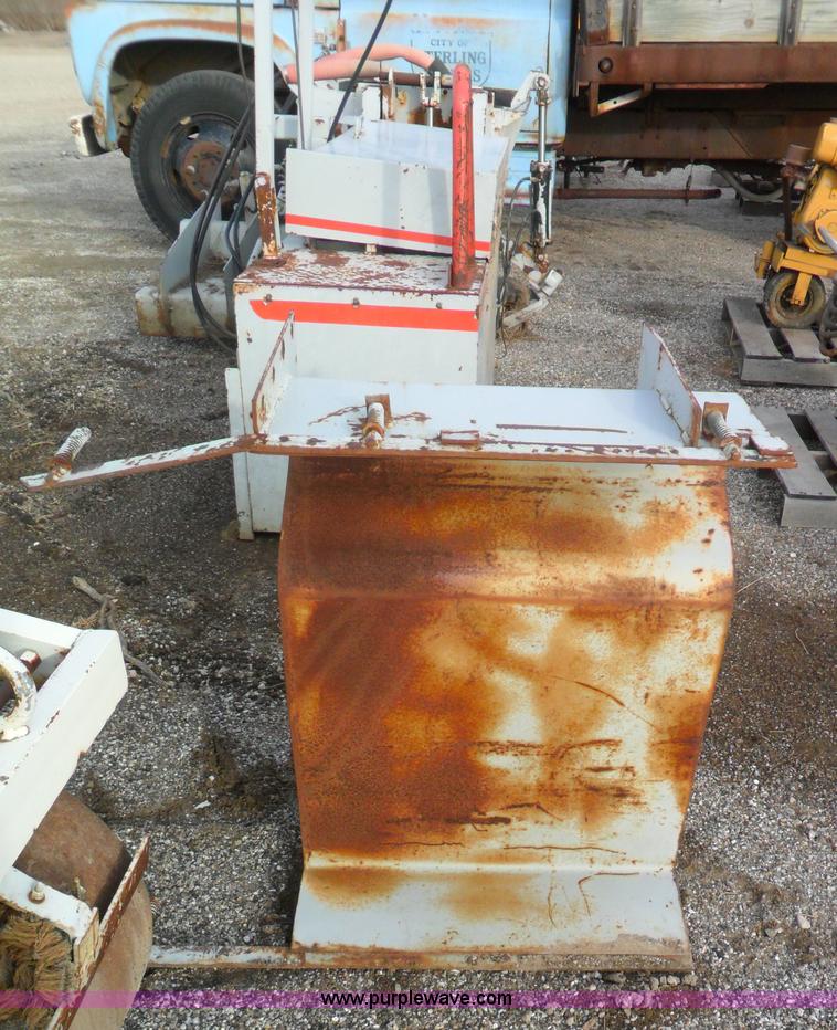 image for item A1954 Curb Cat curb forming machine