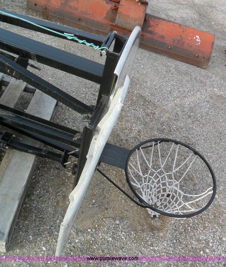 image for item A1957 (2) Huffy fiberglass basketball goals