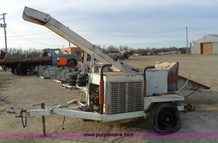 image for item A1967 Trailer mounted tree limb chipper/shredder