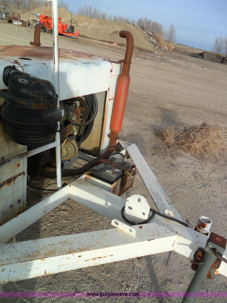 image for item A1967 Trailer mounted tree limb chipper/shredder