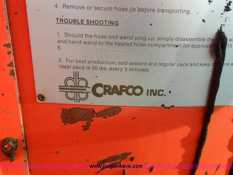 image for item A1968 Crafco EZ Pour melter applicator