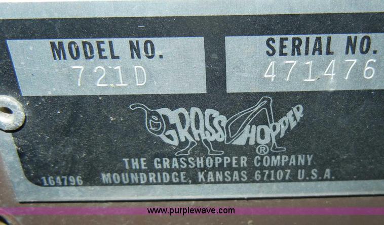 image for item A3495 1993 Grasshopper 7210 mower