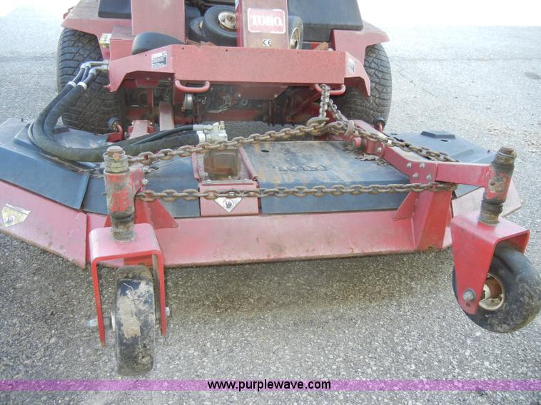image for item A3497 Toro Grounds Master 580D mower