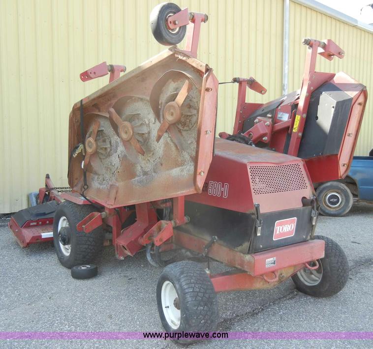 image for item A3497 Toro Grounds Master 580D mower