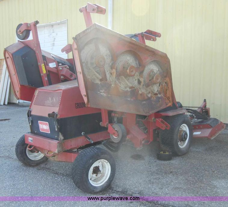 image for item A3497 Toro Grounds Master 580D mower