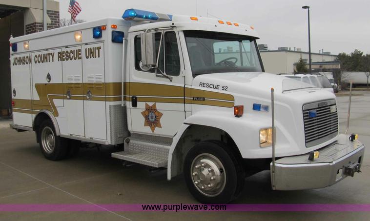image for item A5419 1995 Freightliner FL60 rescue vehicle
