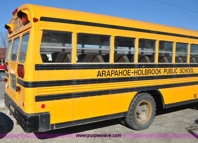 image for item A5844 1984 Chevrolet Bluebird C60 school bus