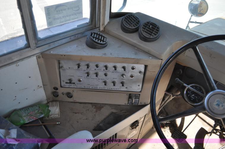 image for item A5844 1984 Chevrolet Bluebird C60 school bus