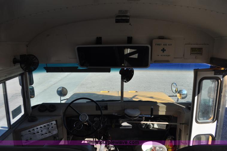 image for item A5844 1984 Chevrolet Bluebird C60 school bus