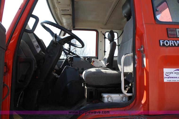 image for item A6963 1992 GMC W7000 street sweeper