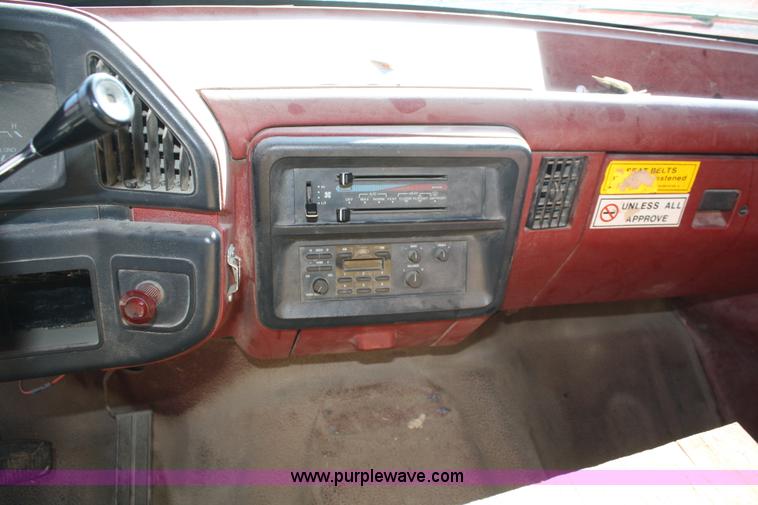image for item A6964 1991 Ford F350 crew cab utility truck