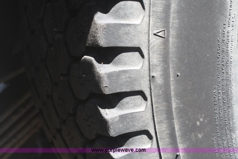 image for item A6964 1991 Ford F350 crew cab utility truck