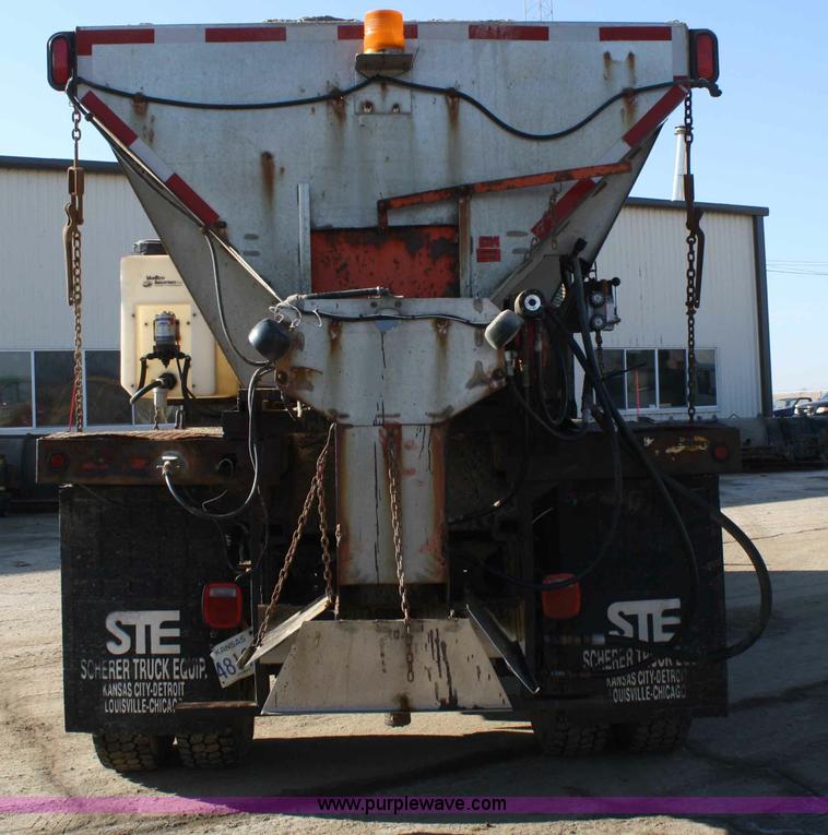 image for item A6986 2000 GMC C8500 flatbed truck