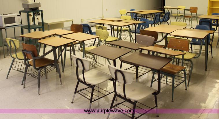 image for item A7305 Assorted classroom furniture and supplies