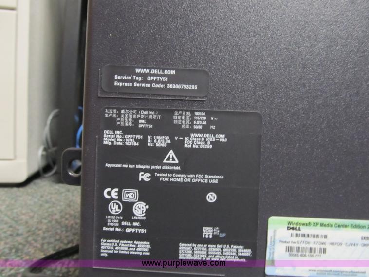 image for item A8054 2004 Dell Dimension XPS Gen 3 desktop server