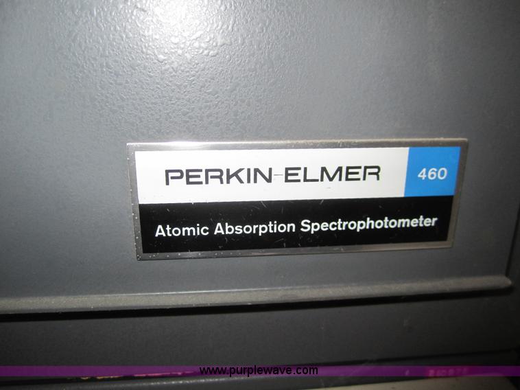 image for item B5662 Perkin Elmer 460 atomic absorbtion spectrophotometer