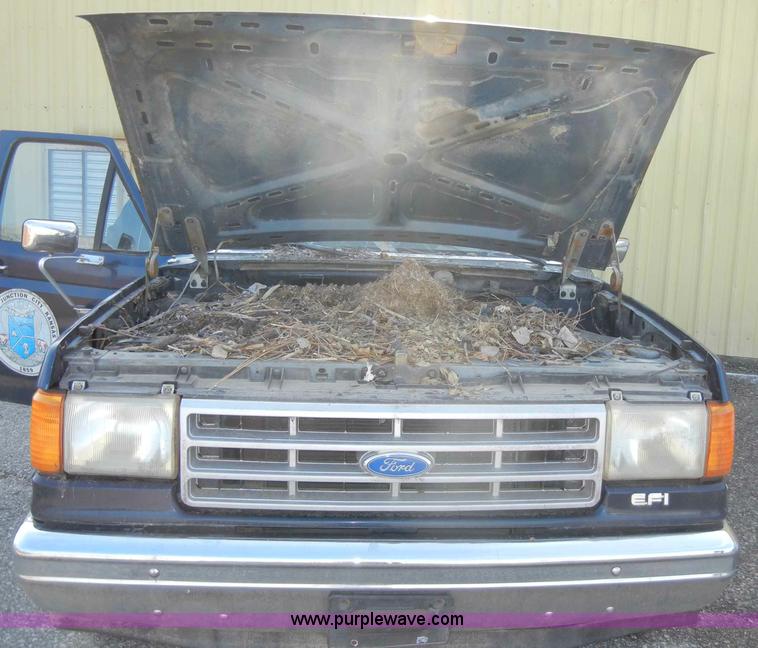 image for item C4001 1990 Ford F150 Custom pickup truck