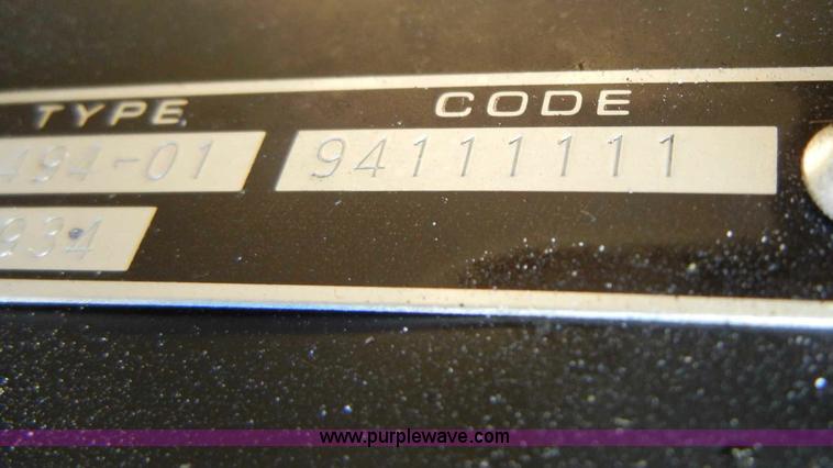 image for item C4121 1999 Winco 8 Kw generator