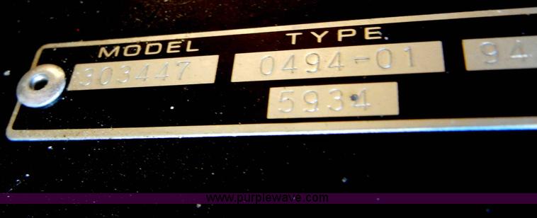 image for item C4121 1999 Winco 8 Kw generator