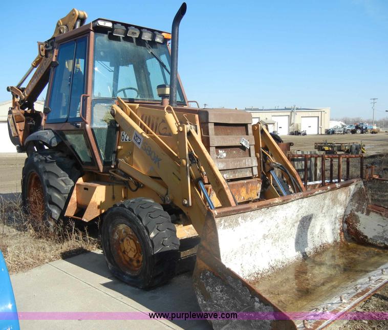 image for item C4125 1990 Case 580K backhoe
